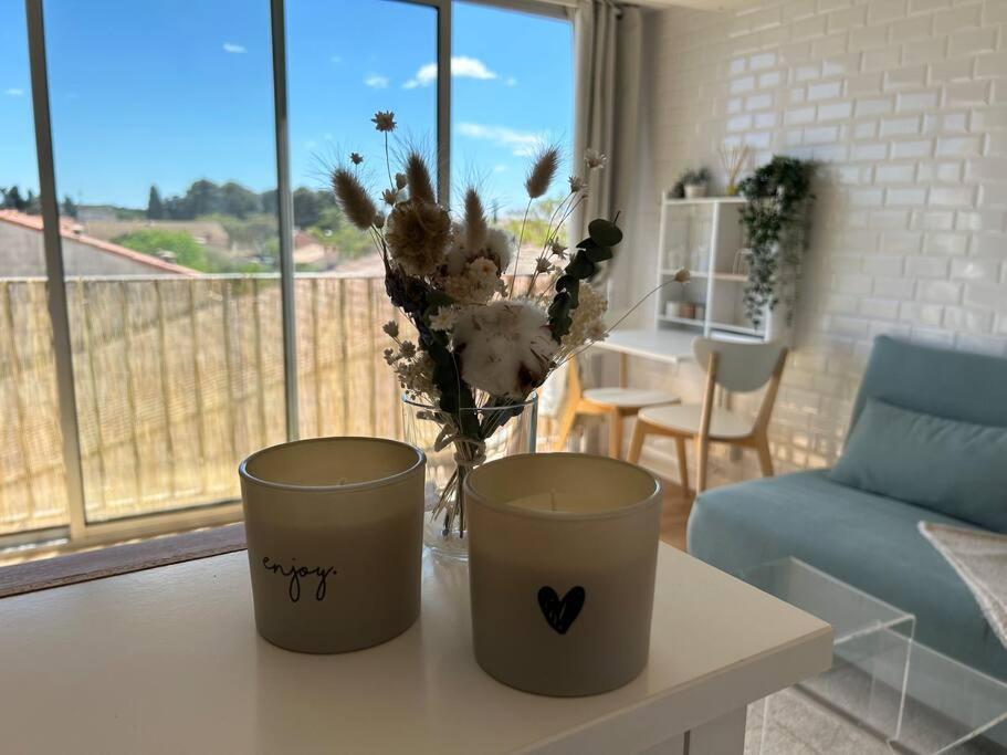 Superbe Appartement Renove Avec Cinema - Cap D'Agde Bagian luar foto