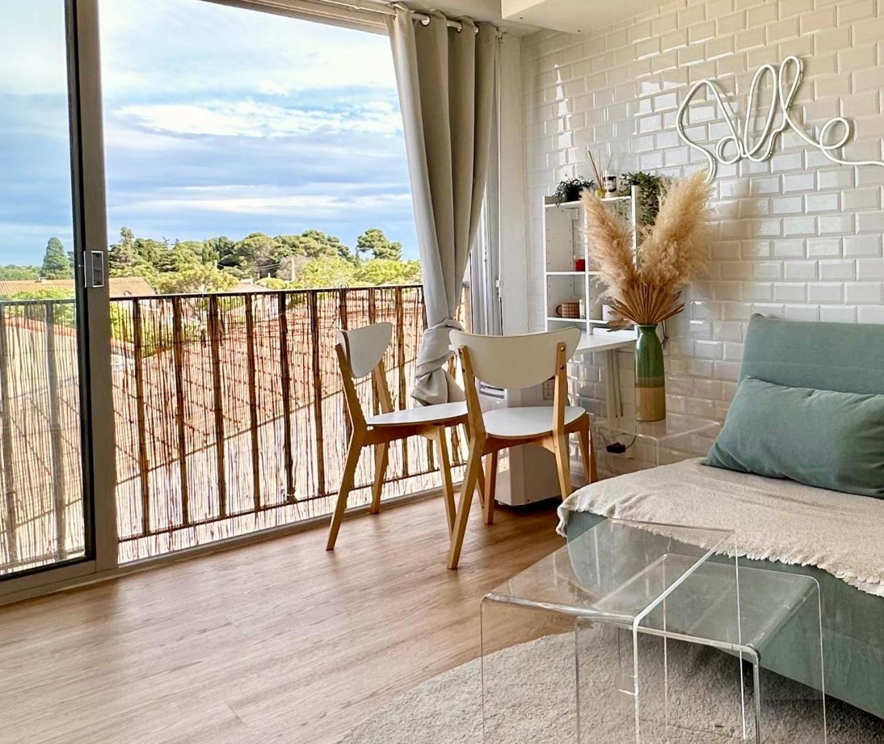 Superbe Appartement Renove Avec Cinema - Cap D'Agde Bagian luar foto